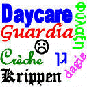 Daycare translations, daycare in other languages